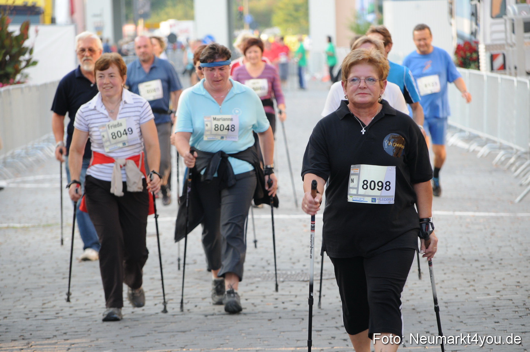 0048 Stadtlauf Neumarkt Nordic Walking 190909